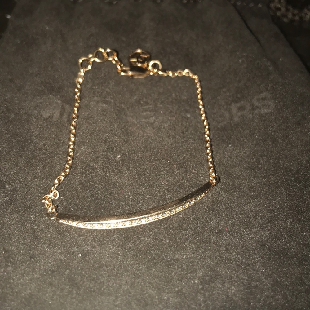 Rose gold MK bracelet